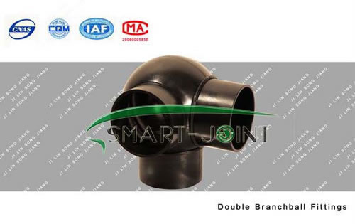 Doppia Branchball Raccordi (90 ° 135 ° 180 °)