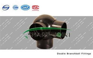Doppia Branchball Raccordi (90 ° 135 ° 180 °)